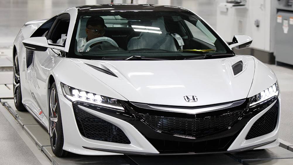 Honda kicks off right-hand drive NSX production - Car News | CarsGuide