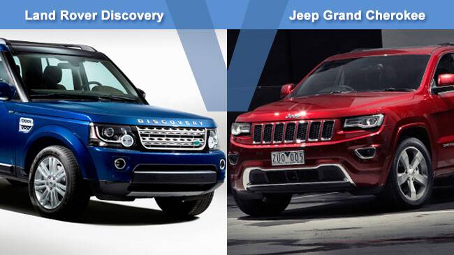 Land Rover Discovery vs Jeep Grand Cherokee Review CarsGuide