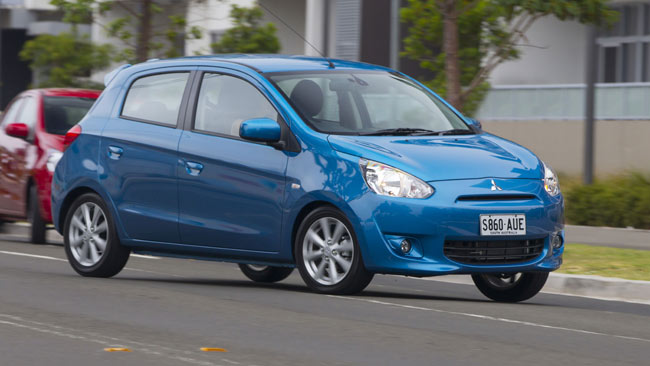 Mitsubishi mirage reviews