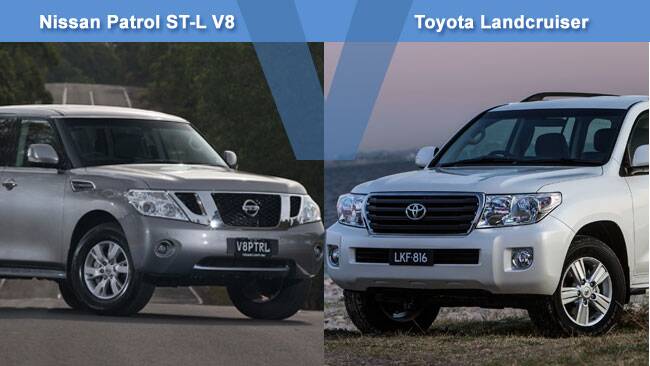 compare nissan patrol and toyota land cruiser #5