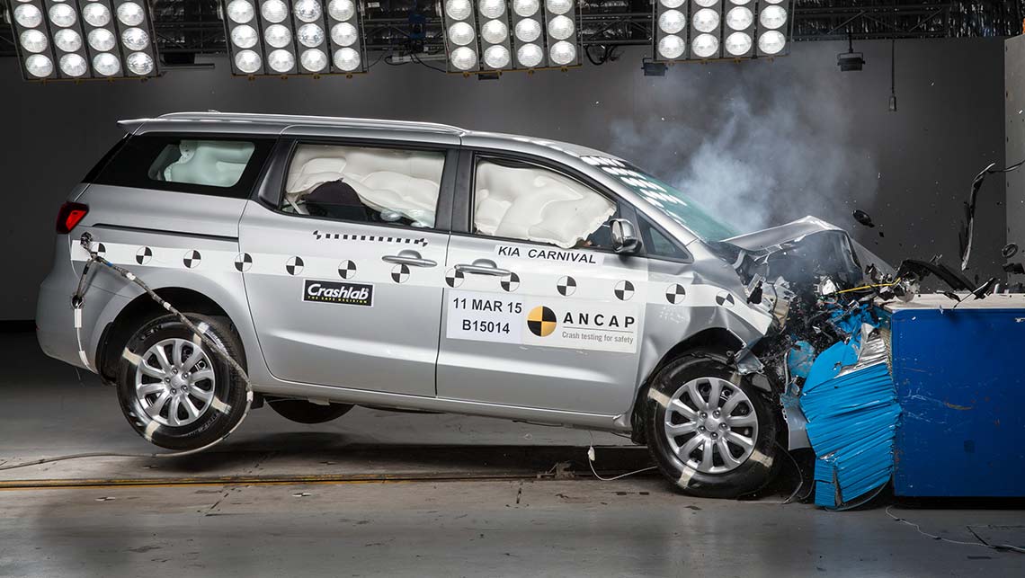 ANCAP slams Kia Carnival for crash safety Car News CarsGuide