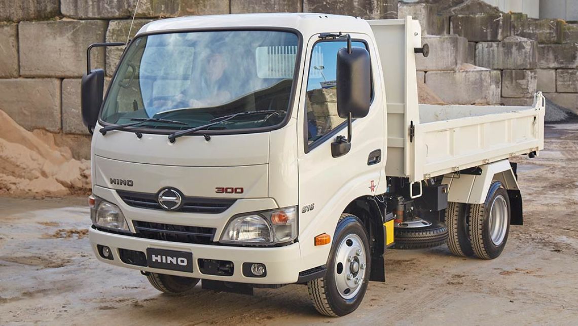 Hino 300 Series 616 IFS Tipper truck 2016 review  road test  CarsGuide