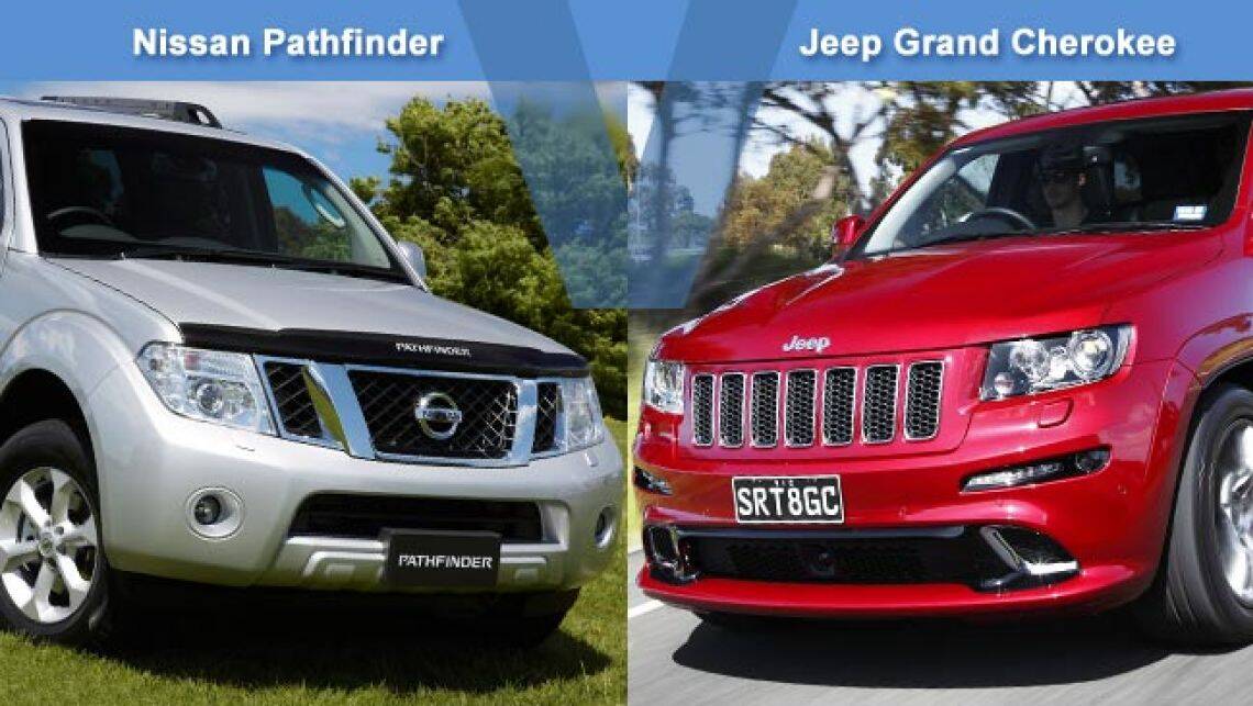 Nissan pathfinder vs jeep grand cherokee