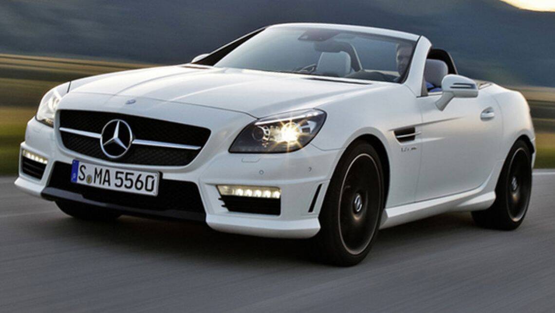 2012 Mercedes benz slk55 amg review #6