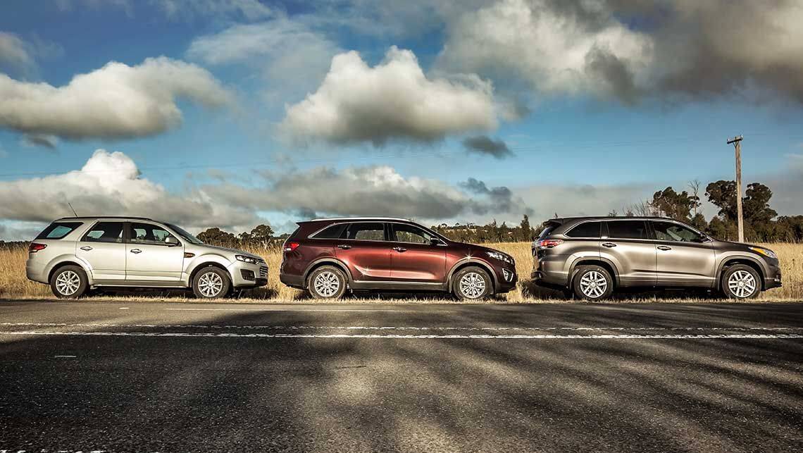 ford territory comparision with toyota kluger australia #3