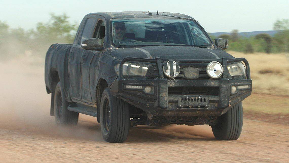 spy pictures of new toyota hilux #7