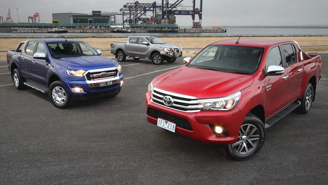 compare ford ranger and toyota hilux #3