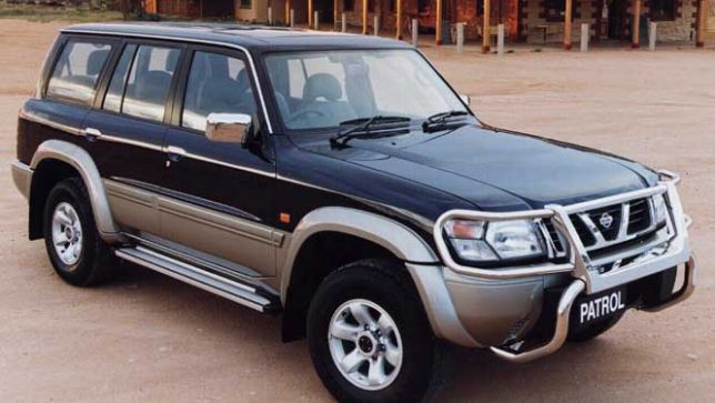 2001 Nissan patrol gu ii st review #7