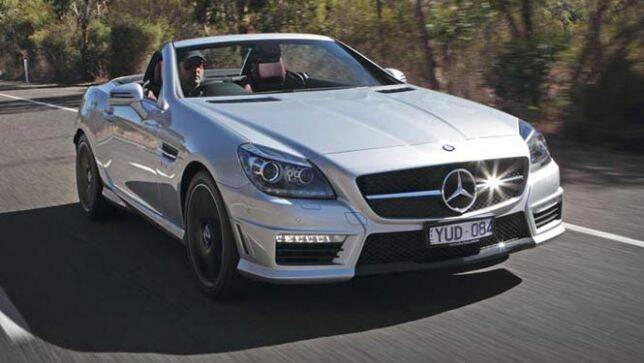 2012 Mercedes benz slk55 amg review #7