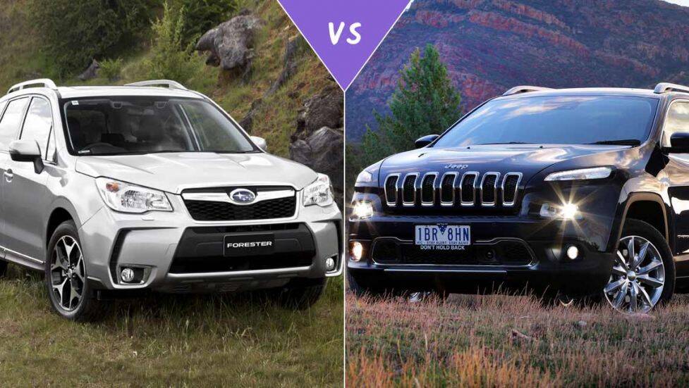 Subaru forester vs jeep liberty #1
