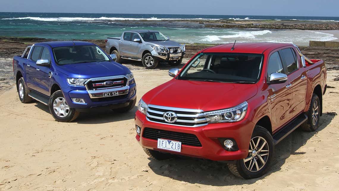 2015 Toyota HiLux, Ford Ranger and Mazda BT50 review