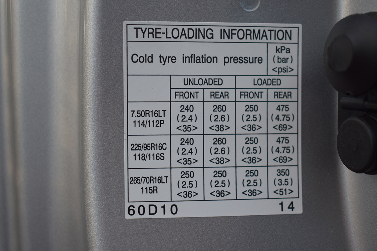 Toyota Land Cruiser Tyre Pressure Carsguide