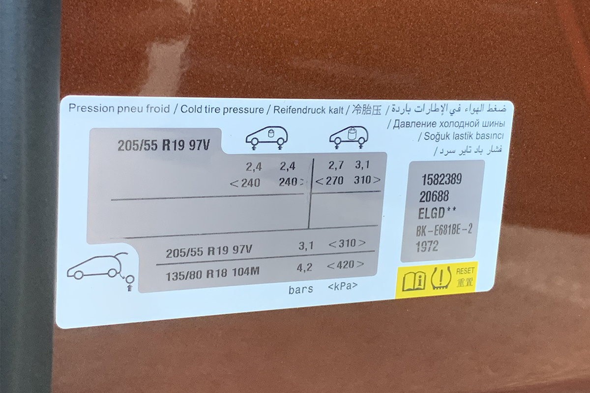 Peugeot 3008 Tyre Pressure  CarsGuide