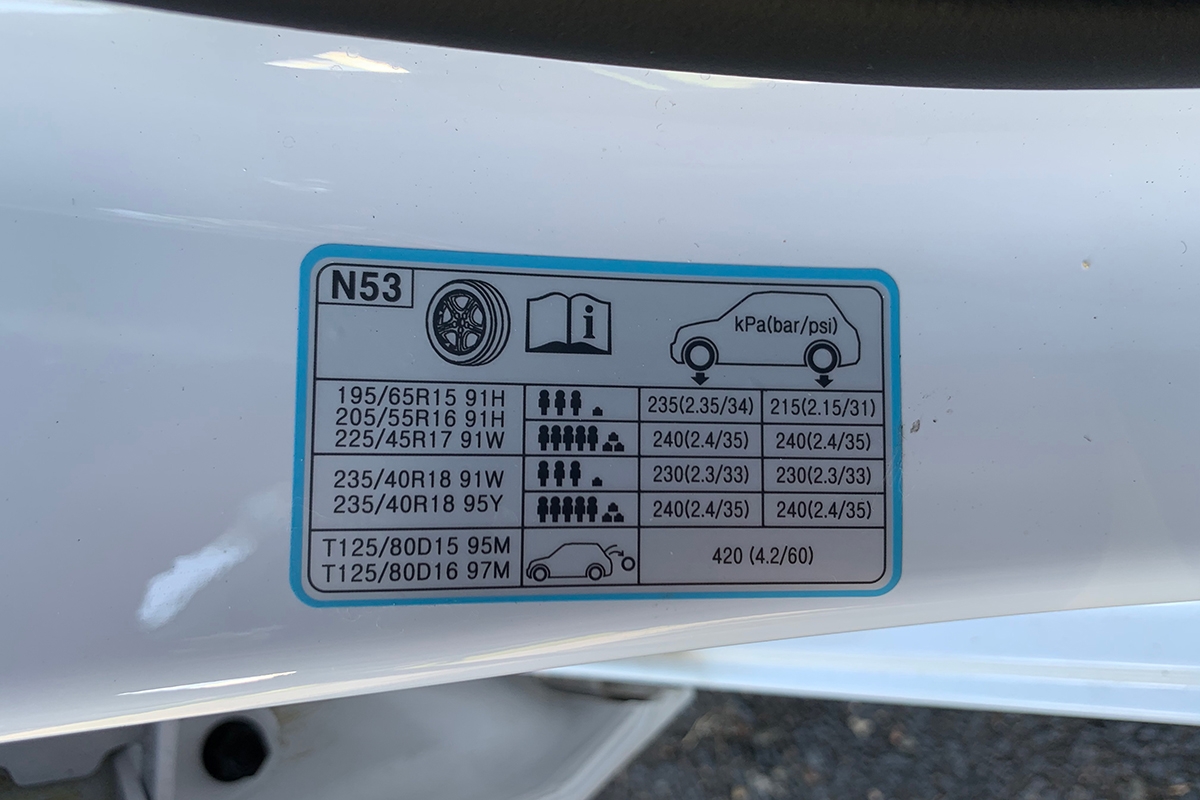 Hyundai I30 Tyre Pressure Carsguide