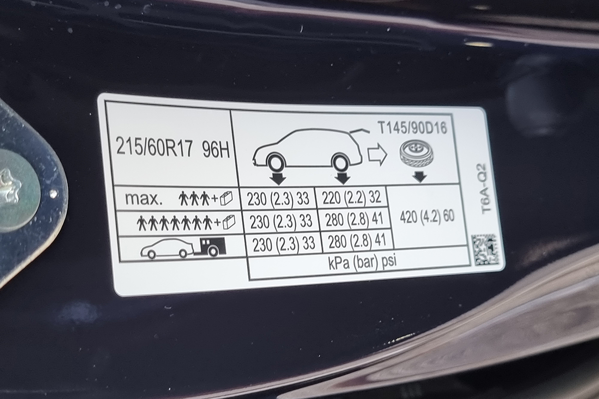 Honda Odyssey Tyre Pressure Carsguide