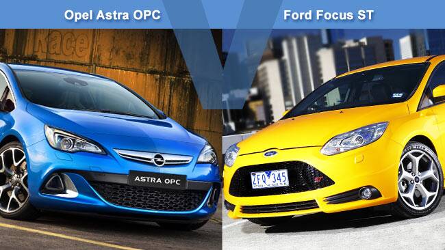 Opel astra versus ford kuga #6