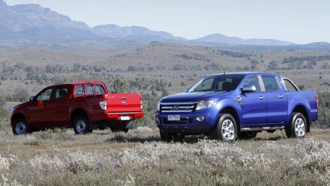 New ford ranger vs bt50 #1